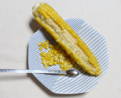 とうもろこしの胚芽の栄養成分が食べられ保存も便利|粒取り名人