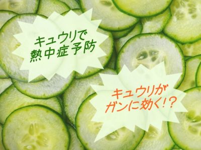 キュウリで熱中症予防、ガンに効く?ククルビタシンで中毒も|あさイチ