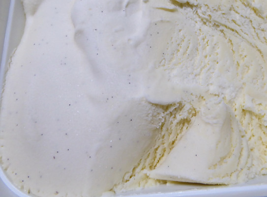 ニュージーランドのバニラアイスクリーム