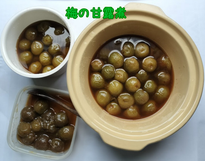 炊飯器保温で簡単。水なし「梅の甘露煮」｜作り方模索後の結論レシピ