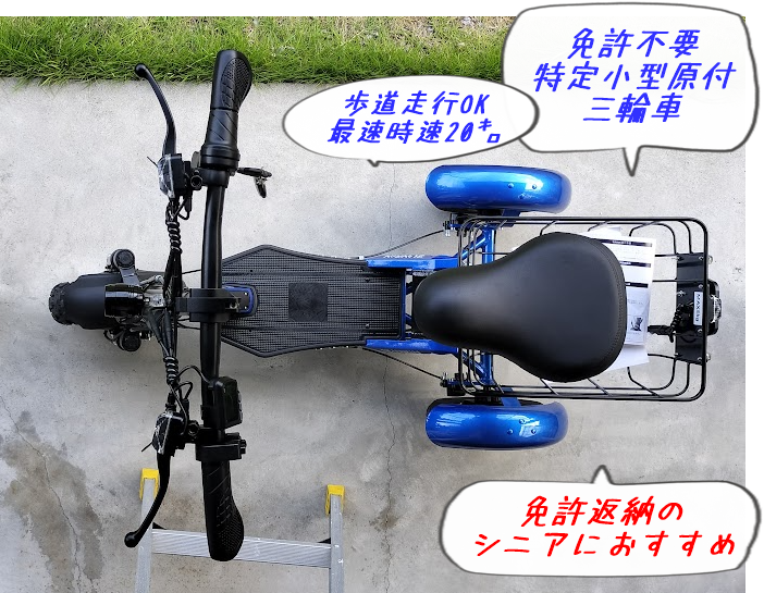 ばぁさん、しくじりましたぁ|特定小型原付購入顛末記