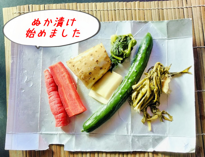 常温で作る「ぬか漬け」始めました｜時間かけて熟成を待つ♪