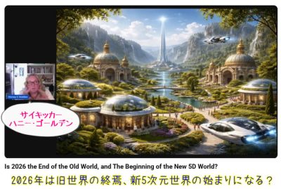 2026年は旧世界の終焉、新5次元世界の始まりとなるのか？｜ハニー・ゴールデン